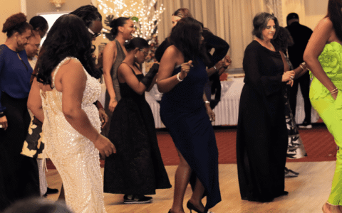 Hope & Inspiration Fundraising Gala 2025 patrons - dancing